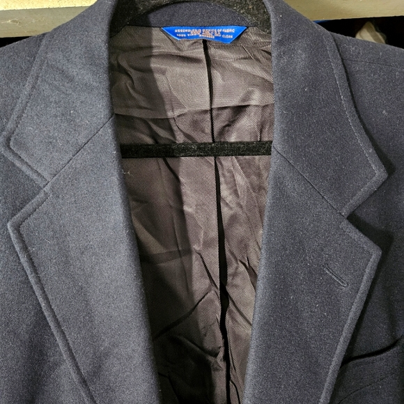 Vintage Pendleton Mens Navy Blue Wool  Sportcoat size 42 - Picture 1 of 8